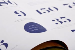 TwoSheds - School prospectus design - typography detail